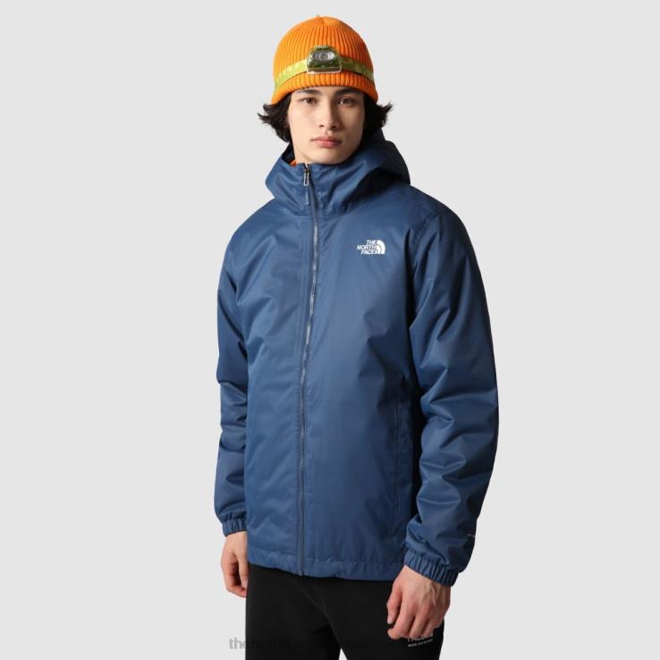 HLH082370 modrá čierna The North Face pánska zateplená bunda