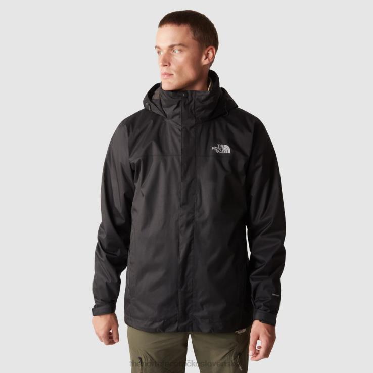 HLH082389 čierna The North Face men evolve ii triclimate jacket