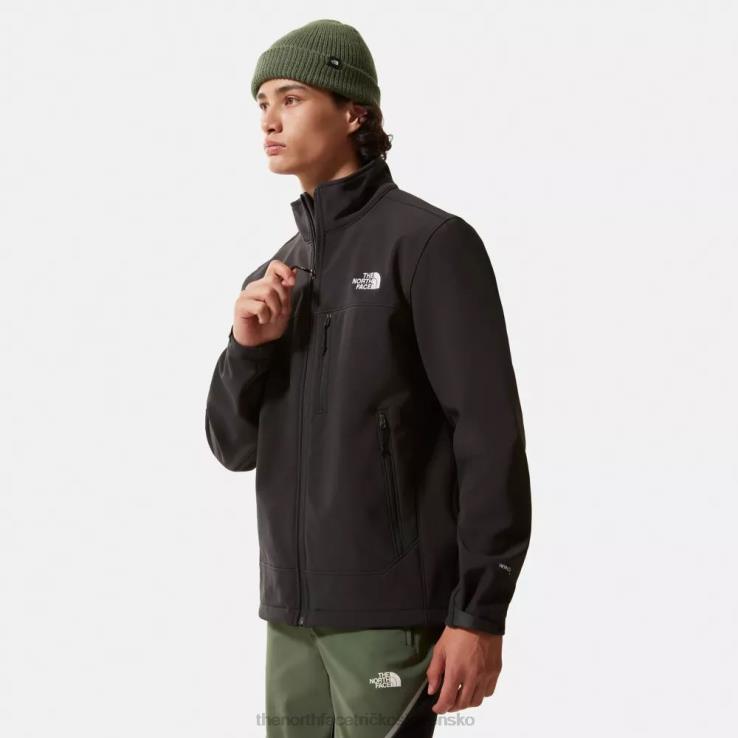HLH082405 čierna biela The North Face pánska apex bionická bunda čierna biela