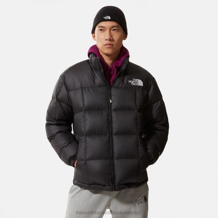 HLH08282 čierna biela The North Face čierna biela pánska páperová bunda