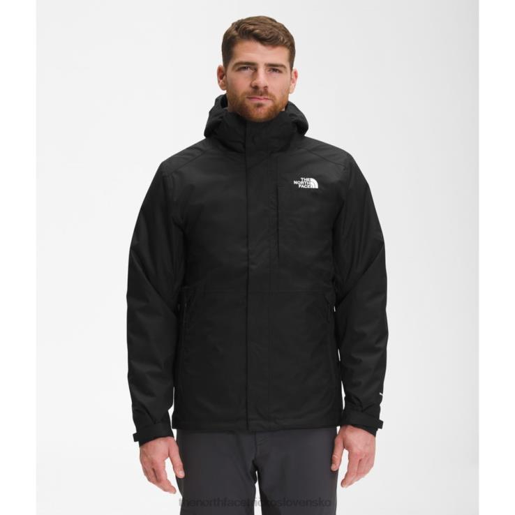 HLH083194 čierna The North Face pánska páperová trojklimatická bunda