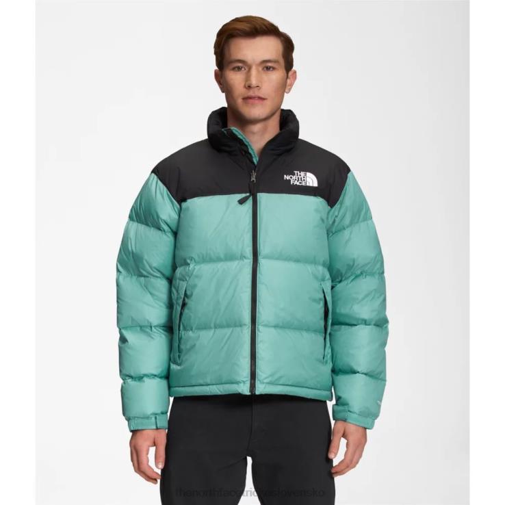 HLH083202 wasabi The North Face pánska retro nuptse bunda z roku 1996