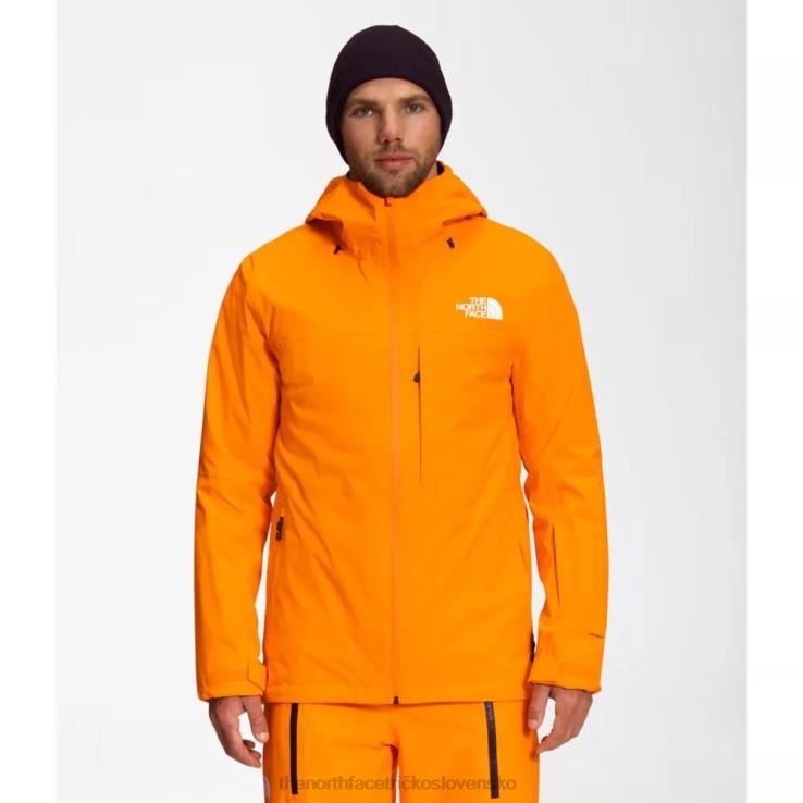 HLH083492 oranžová The North Face pánska termoguľa eko snehová triklíma