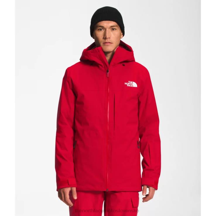 HLH083494 červená The North Face pánska termoguľa eko snehová triklíma