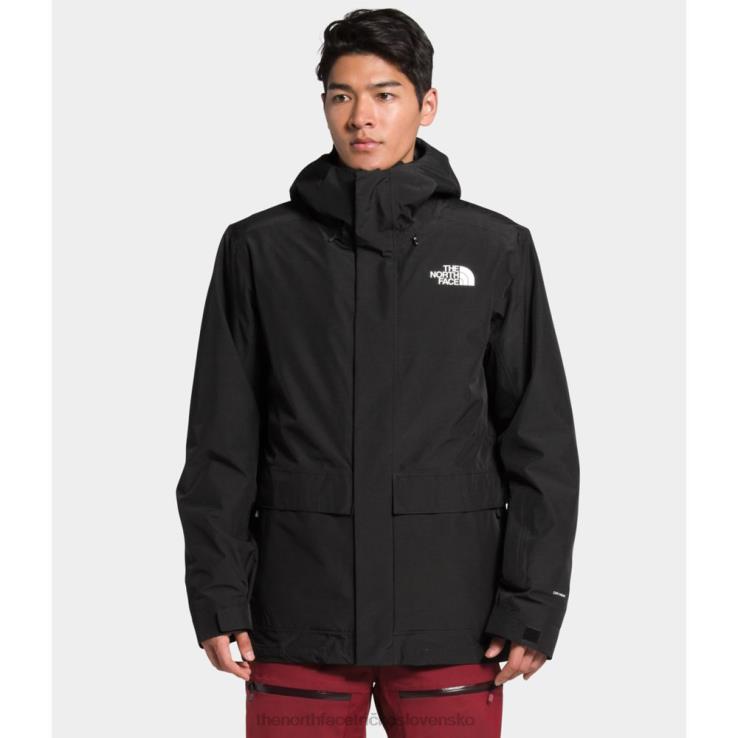 HLH083522 čierna The North Face pánska trojklima bunda Clement
