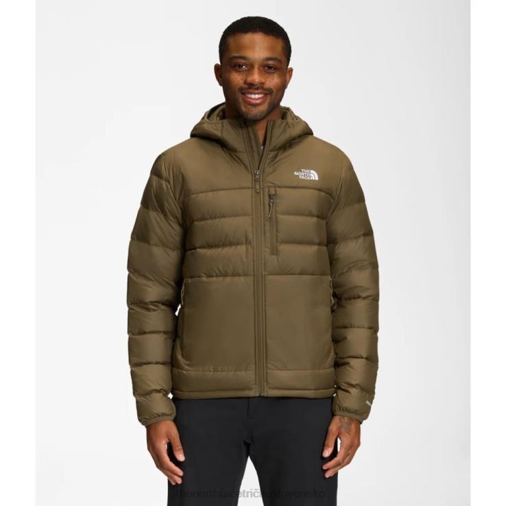 HLH083547 vojenská oliva The North Face pánska mikina s kapucňou aconcagua 2