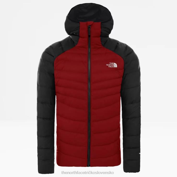 HLH08354 tehlový dom červený The North Face pánska mikina s kapucňou z nového rodného mesta