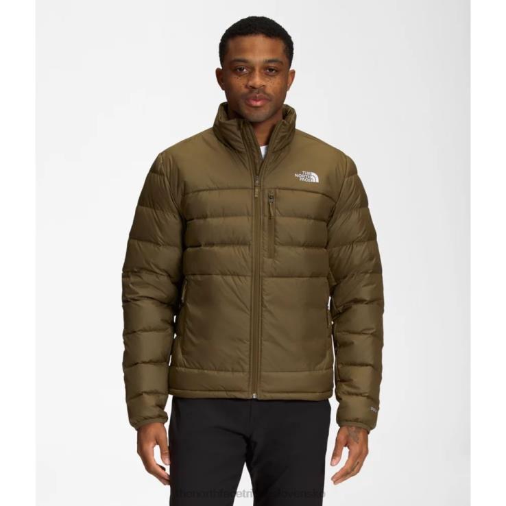 HLH083555 vojenská oliva The North Face pánska bunda aconcagua 2