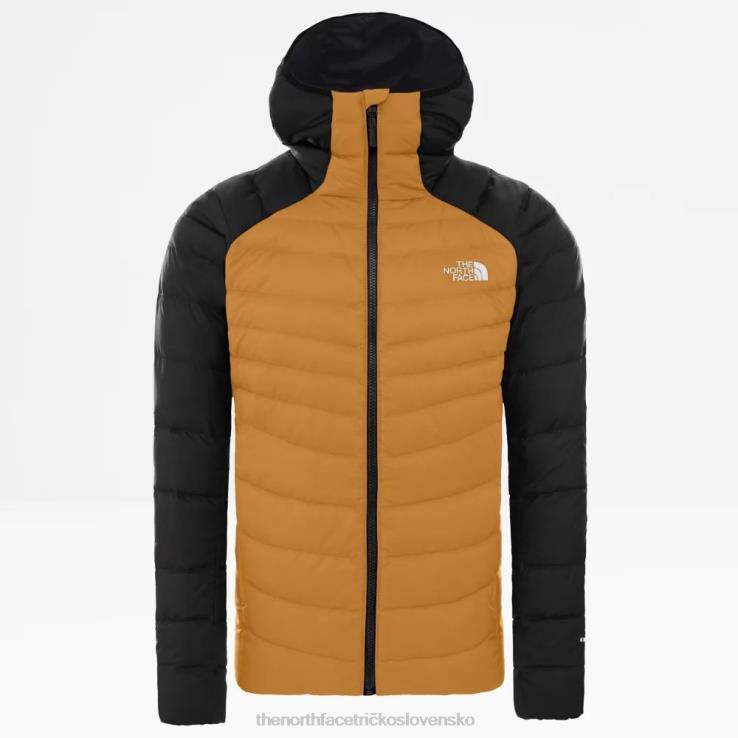 HLH08356 citrínová žltá The North Face pánska mikina s kapucňou z nového rodného mesta