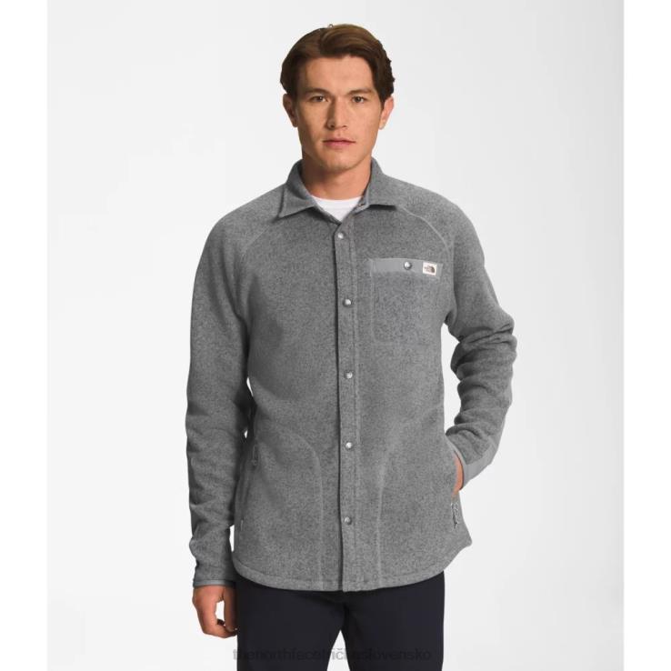 HLH083838 sivá The North Face muži gordon lyons shacket