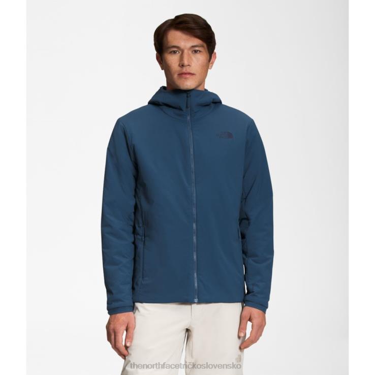 HLH084071 tienisté modré The North Face pánska mikina s kapucňou