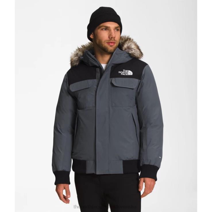 HLH084116 sivá The North Face muži mcmurdo bombardér