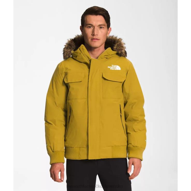 HLH084117 minerálne zlato The North Face muži mcmurdo bombardér