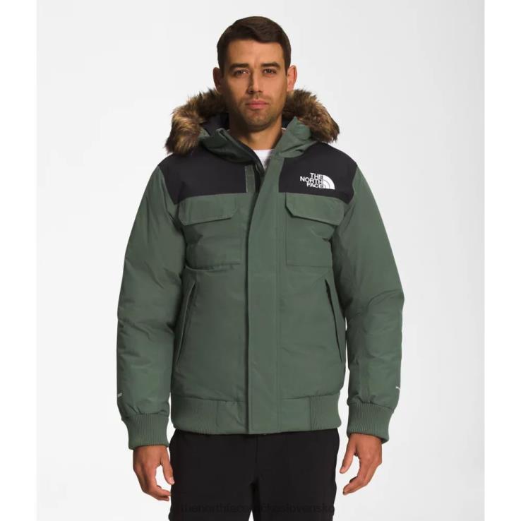 HLH084120 tymiánovo-čierna The North Face tymiánový čierny bomber mcmurdo