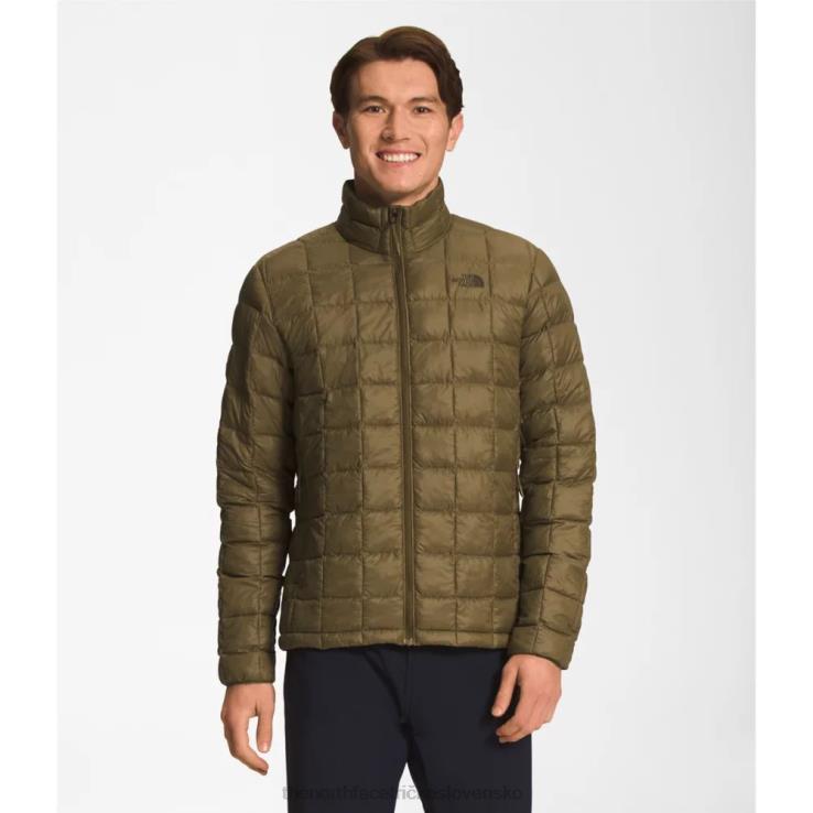 HLH084223 vojenská oliva The North Face pánska termobalová eko bunda 2.0