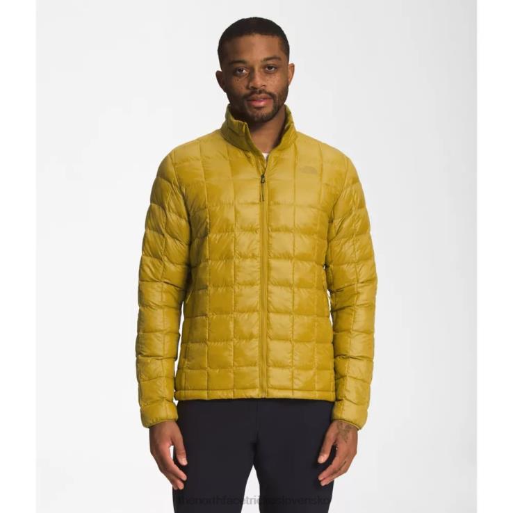 HLH084225 minerálne zlato The North Face pánska termobalová eko bunda 2.0