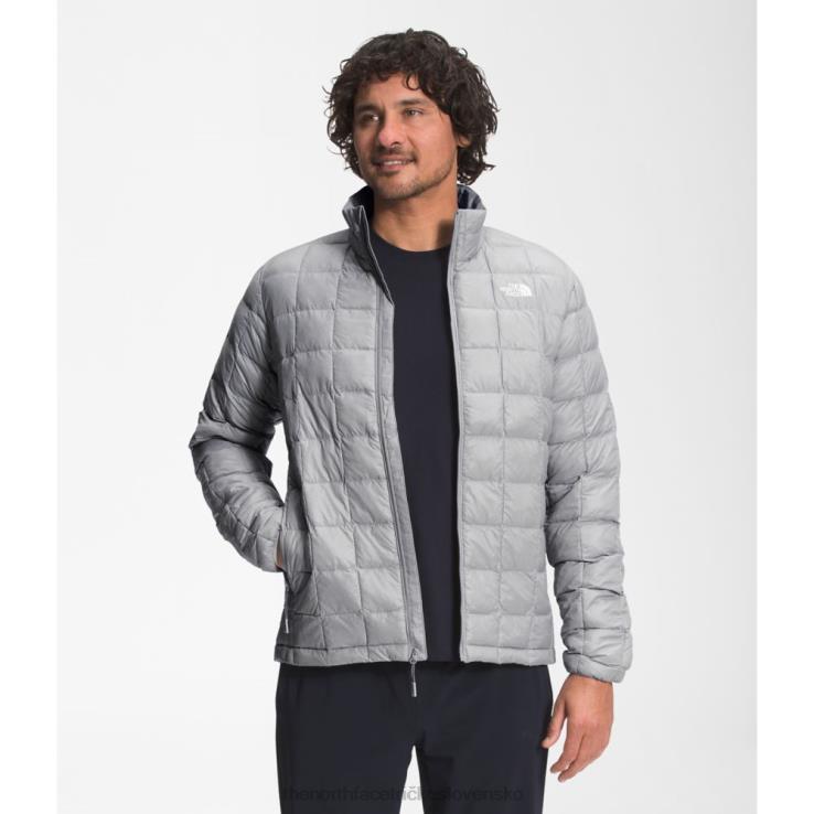 HLH084226 sivá The North Face pánska termobalová eko bunda 2.0