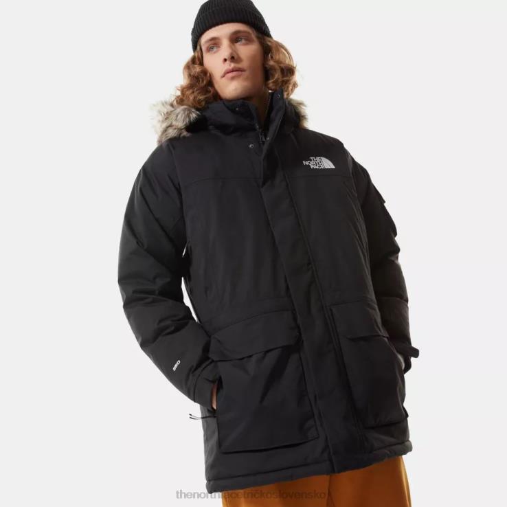 HLH08422 čierna The North Face pánska recyklovaná bunda mcmurdo