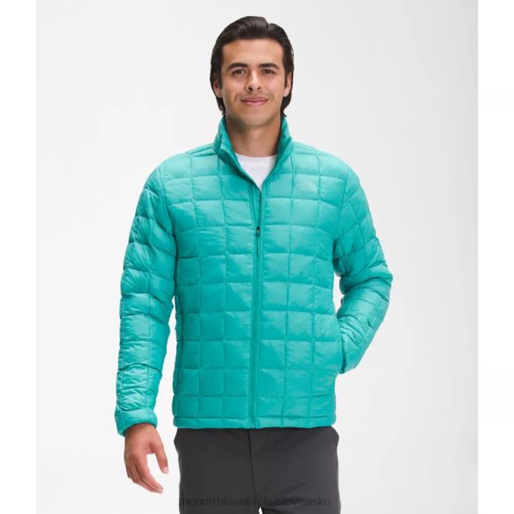 HLH084230 porcelánovo zelená The North Face pánska termobalová eko bunda 2.0