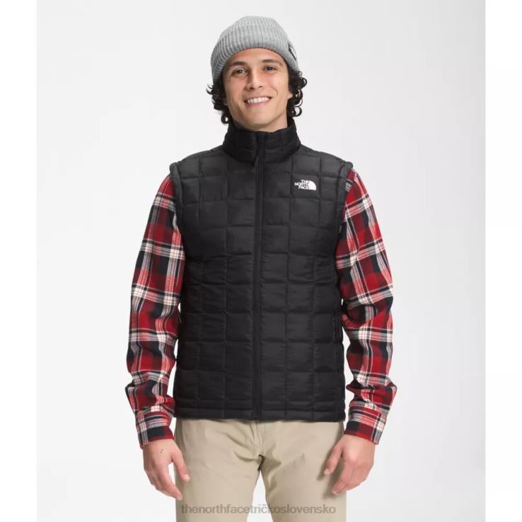 HLH084235 čierna The North Face pánska termobalová eko vesta 2.0