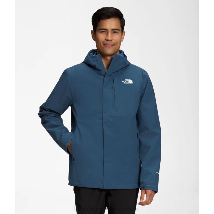 HLH084259 tienisté modré The North Face pánska trojklímová bunda carto
