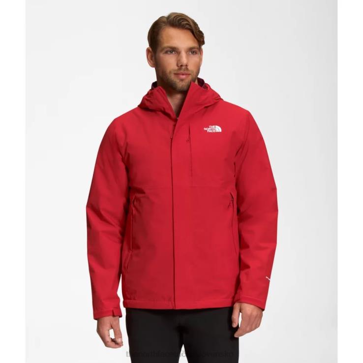 HLH084260 červená The North Face pánska trojklímová bunda carto