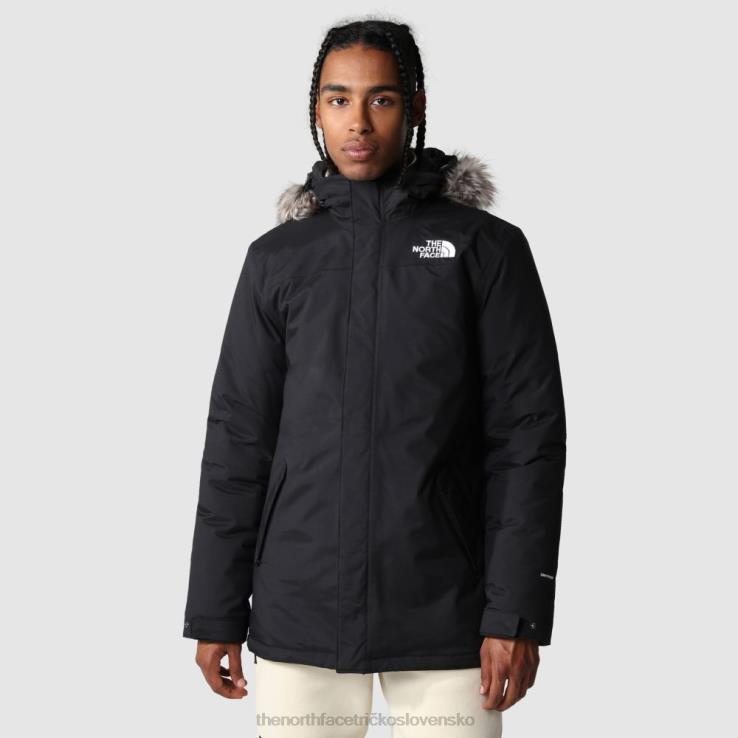 HLH08427 čierna The North Face pánska recyklovaná zaneck bunda