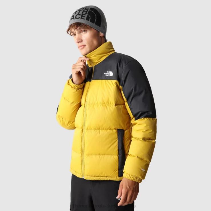 HLH08443 minerálne zlato The North Face pánska diablo páperová bunda