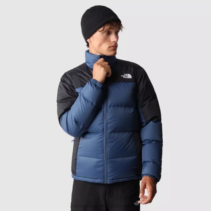 HLH08445 tienisté modré The North Face pánska diablo páperová bunda