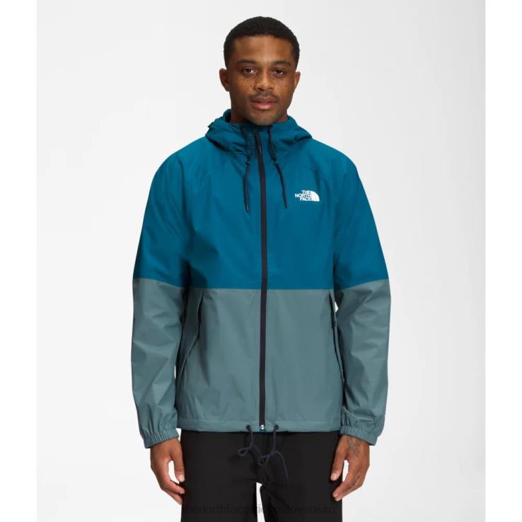 HLH084832 banff blue The North Face pánska mikina do dažďa Antora