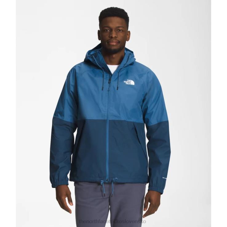 HLH084835 federálna modrá The North Face pánska mikina do dažďa Antora