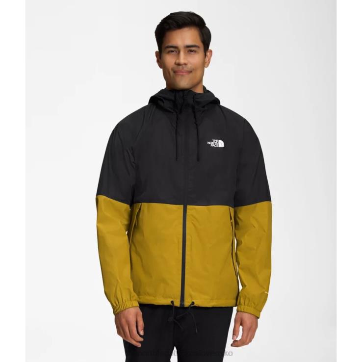 HLH084836 čierna The North Face pánska mikina do dažďa Antora