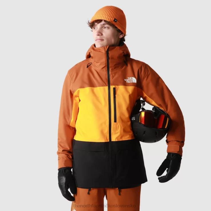 HLH08486 kožená hnedá The North Face pánska mikina