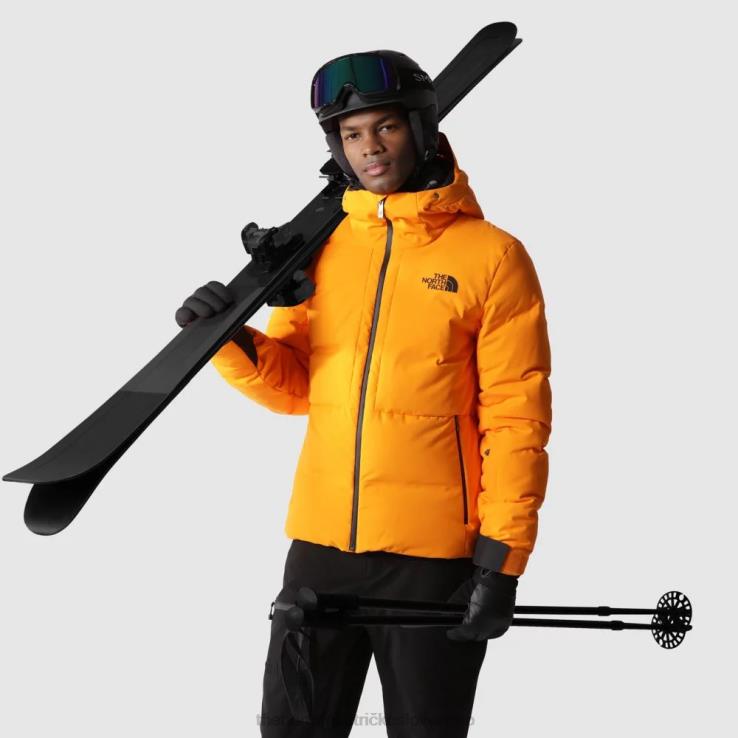 HLH08488 oranžová The North Face pánska cirková páperová bunda
