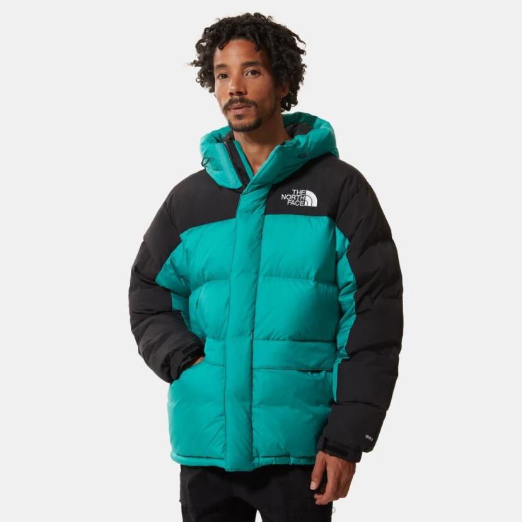 HLH08500 porcelánovo zelená The North Face pánska himalájska páperová parka
