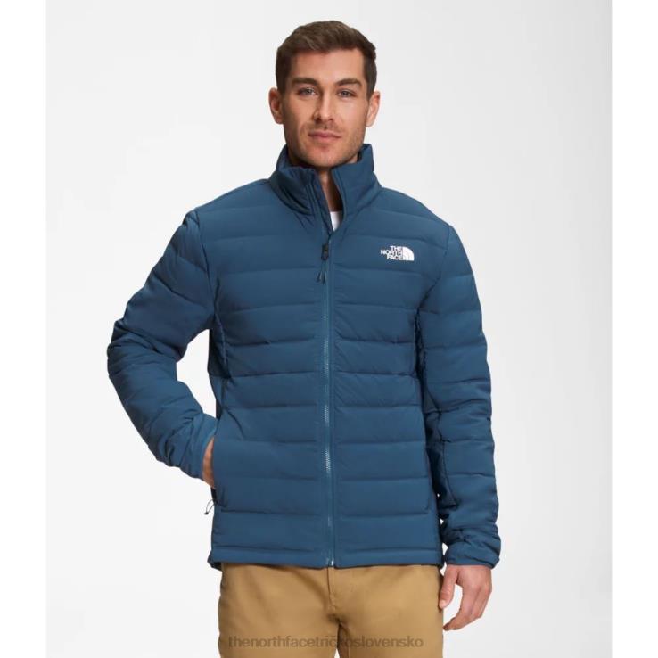 HLH085192 tienisté modré The North Face pánska naťahovacia páperová bunda belleview