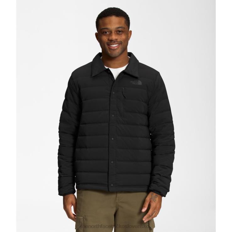 HLH085194 čierna The North Face men belleview stretch down shacket