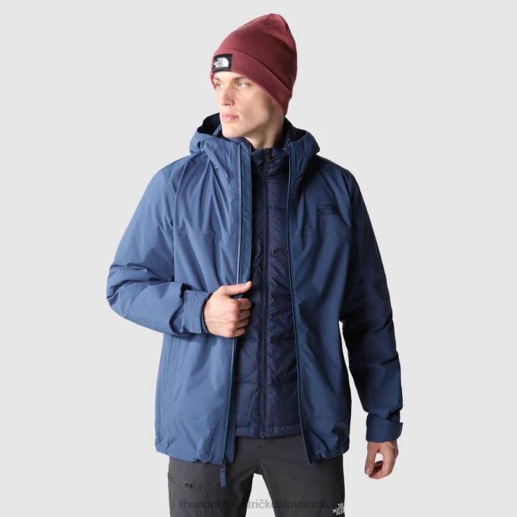 HLH08534 tienisté modré The North Face pánska horská ľahká futurelight triclimate bunda