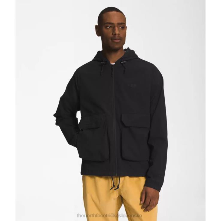 HLH085636 čierna The North Face pánska ripstop mikina s kapucňou
