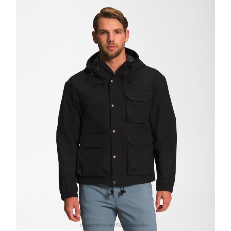 HLH085641 čierna The North Face pánska m66 úžitková bunda do dažďa