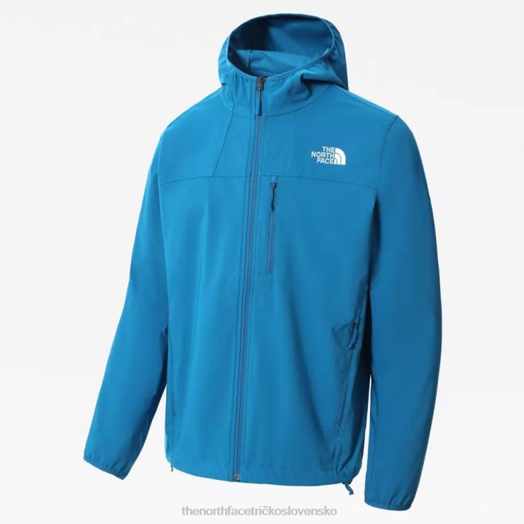 HLH0857 banff blue The North Face pánska šikovná bunda s kapucňou