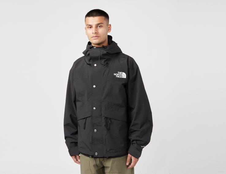 HLH086709 čierna The North Face retro bunda na hory