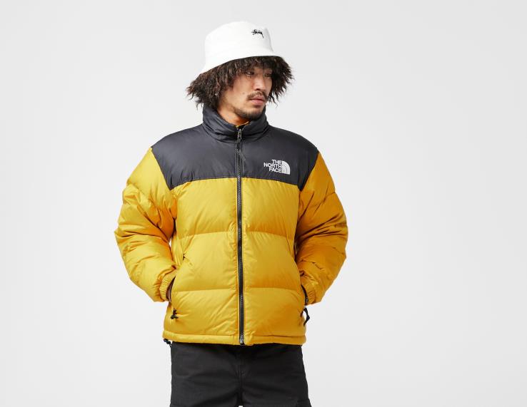 HLH086756 žltá The North Face bunda nuptse z roku 1996