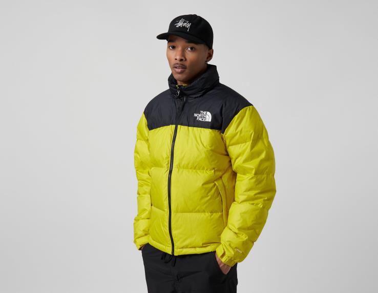 HLH086770 žltá The North Face Retro bunda nuptse z roku 1996