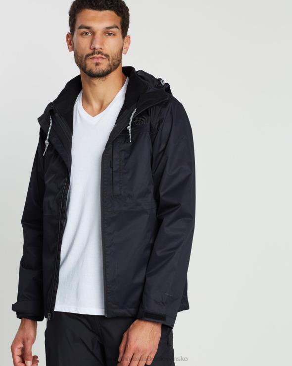 HLH086874 čierna The North Face triklimatická bunda arrowood