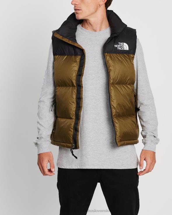 HLH086910 vojenská oliva The North Face Retro nočná vesta z roku 1996