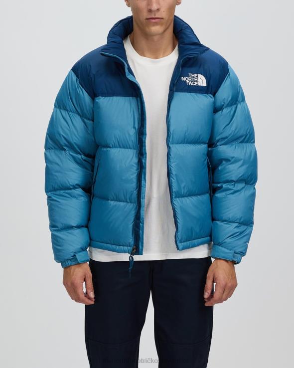 HLH086941 búrková modrá The North Face Retro bunda nuptse z roku 1996
