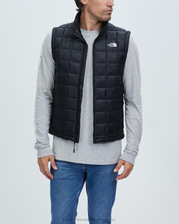HLH086953 čierna The North Face termobalová eko vesta 2.0