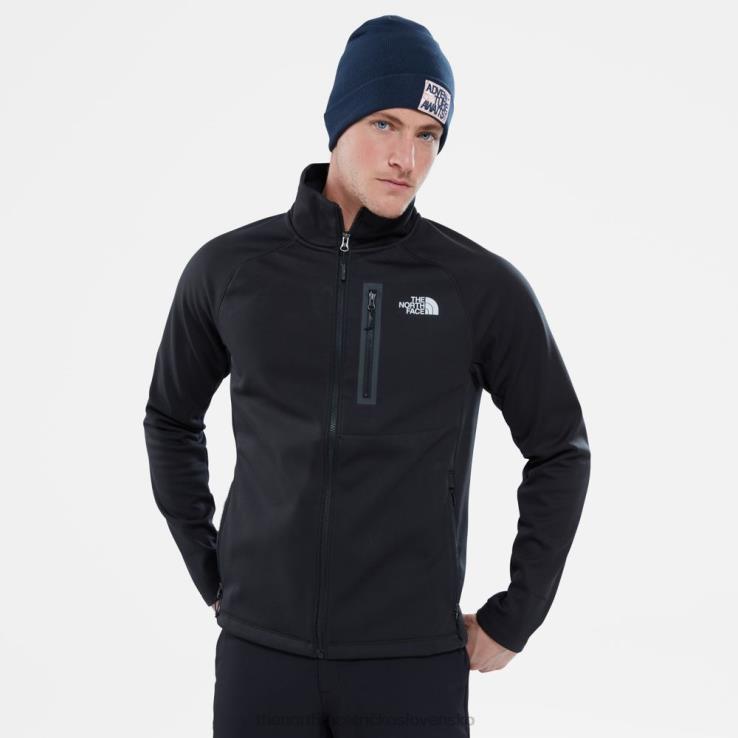 HLH0880 čierna The North Face pánska softshellová bunda canyonlands