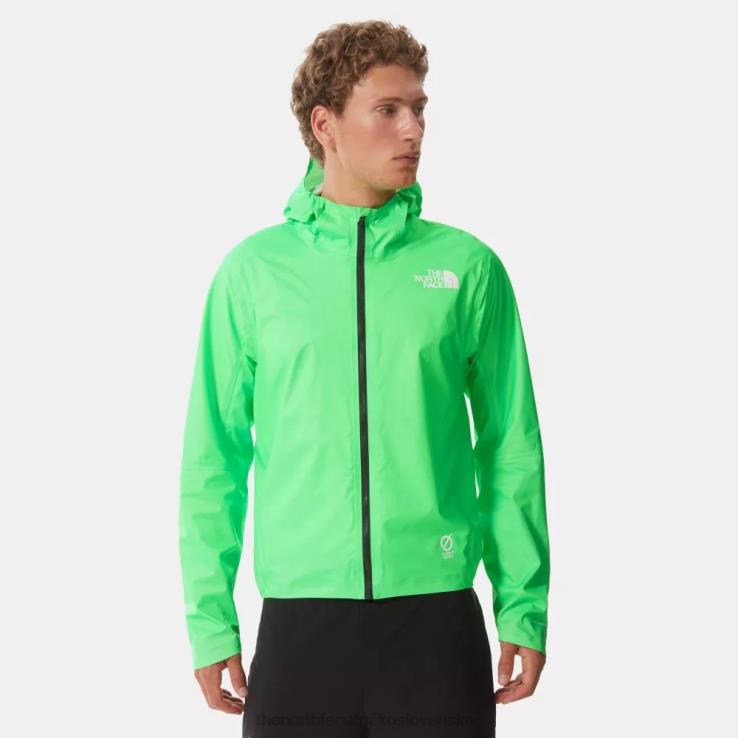 HLH08820 chlorofylová zelená The North Face pánska lightriser futurelight bunda